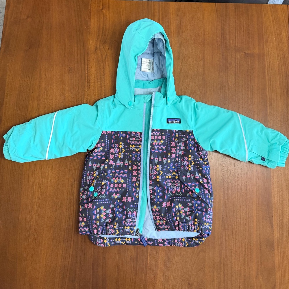 PATAGONIA BABY SNOW PILE JACKET INFANTS'/TODDLERS Size 2T